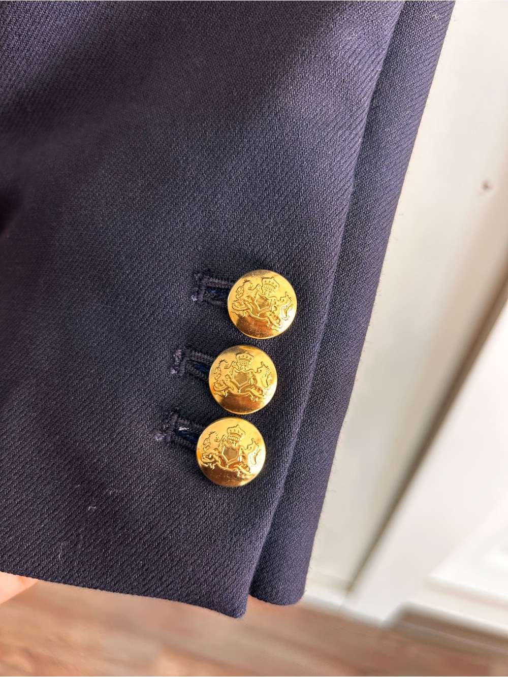 Banana Republic Classic Fit Navy Blazer Women’s Size 6 - Picture 4 of 6